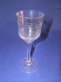 Foto 4: 6 Jugendstil Wein-Gläser, um 1900, floraler Schliff-Dekor