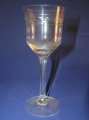 Foto 5: 6 Jugendstil Wein-Gläser, um 1900, floraler Schliff-Dekor