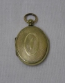 Foto 1: Goldenes Biedermeier Medaillon, Double, mit Guilloche