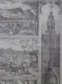 Foto 3: Kupferstich, Ansichten Jerenna / Sevilla