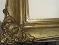 Goldstuck-Bilderrahmen, um 1900