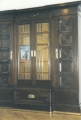 Foto 2: Bücherschrank, Art Deco, um 1940, in Eiche dunkel