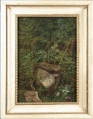 Anton Weber (1833-1909): "Tirol - Grodnerthal", monogrammiertes Öl Gemälde, Landschaftsbild, aus Nachlass der Schauspielerin Marie Seebach