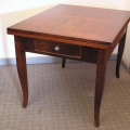 Tisch / Ausziehtisch, Biedermeier, um 1840, nußbaumfarbig