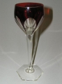 Jugendstil Kelch-Glas, um 1910, wohl Moser