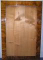 Biedermeier Holz Rahmen, in Nußbaum, 1. Hälfte 19. Jahrhundert