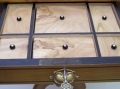 Foto 2: Nähtisch, Spätbiedermeier, um 1850, in Kirschbaum