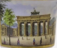 Foto 2: Porzellan Ansichtentasse: Brandenburger Tor, KPM, 1937-44