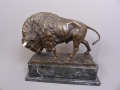Foto 1: Peder Marius Jensen (1883 geboren): Bison, Bronze, Dänemark