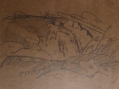 Foto 5: Rudolf Gudden (1863-1935): 6 x Blatt Landschafts-Entwürfe, Bleistift