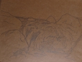 Foto 6: Rudolf Gudden (1863-1935): 6 x Blatt Landschafts-Entwürfe, Bleistift