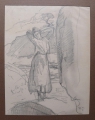 Foto 2: Rudolf Gudden (1863-1935): 9 x Blatt Frauen-Zeichnungen, Bleistift