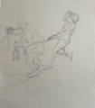 Foto 2: Rudolf Gudden (1863-1935): Konvolut Karikaturen, Bleistift- und Tusche-Zeichnungen, datiert 1909-1925