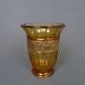 Leo Moser: Jugendstil Glas Vase, Karlsbad, 1914-25