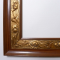 Großer Jugendstil Stuck-Bilderrahmen