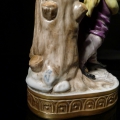 Foto 4: Porzellan Figur: Holzfäller / Allegorie Winter, um 1900, gemarkt Ernst Bohne Söhne - Rudolstadt (Thüringen)