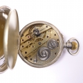 Foto 3: Herren-Taschenuhr, um 1900, 800er Silber, wohl Schweiz