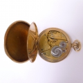 Foto 2: Goldene Herren-Sprungdeckel-Taschenuhr / Savonette, um 1900, USA, Elgin