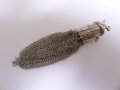 Silber Ketten-Geldbeutel, um 1900, zweifache Punze