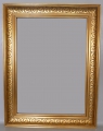 Großer Jugendstil Goldstuck Bilderrahmen, um 1900
