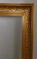 Foto 2: Großer Jugendstil Goldstuck Bilderrahmen, um 1900