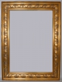 Foto 1: Großer Jugendstil Goldstuck-Bilderrahmen, um 1900
