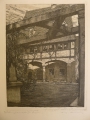 Kurt Mücke (1885-1940): Grafik - Radierung, Luthers Geburtshaus in Eisleben