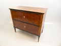Foto 2: Zweischübige Biedermeier Kommode, kirschbaumfarbig