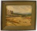 Foto 1: Monogrammiertes Öl Gemälde: Landschaftsbild, 20. Jahrhundert