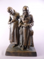 Foto 1: Jakob Plessner (1871-1936/1942): Bettelweiber von Perugia, Bronze Plastik, datiert 1902
