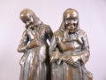 Foto 3: Jakob Plessner (1871-1936/1942): Bettelweiber von Perugia, Bronze Plastik, datiert 1902