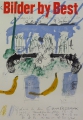 Fritz Best attr.: Graphik - Farblithographie, Ausstellungs-Kleinplakat "Bilder by Best", Berlin wohl 1992