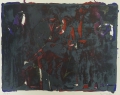 Volker Benninghoff (1921-2009): Graphik - Offsetlithographie, "Menschenmenge - Tanzende", datiert 1974