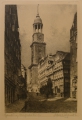 Foto 2: Albrecht Bruck (1874-1964): 4er Satz Graphiken - Originalradierungen, Veduten: Hamburg Fleet an der Reimerstwiete und Michaeliskirche, Danzig Krantor, Breslau Rathaus