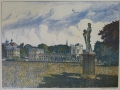 Friedrich Fennel (1872-1926): Paar Graphiken - Farblithographien / Steinzeichnungen, Ansichten Kassel, Verlag C. Vietor