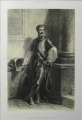Georges Alexandre Fischer (1820-1890): Graphik - Lithographie, "Garde Vénitien XVI. Siècle", Frankreich
