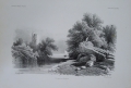 Jean-Baptiste Louis Hubert (1801-1865): 6 Graphiken - Lithographien, französische Landschaften und Umgebungen, Paris