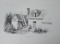 Foto 2: Jean-Baptiste Louis Hubert (1801-1865): 6 Graphiken - Lithographien, französische Landschaften und Umgebungen, Paris
