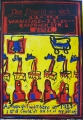 Foto 1: Jones: Graphik - Siebdruck, Ausstellungsplakat Das Dasein an sich, 2. Hälfte 20. Jahrhundert, wohl Berlin