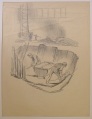 Foto 2: Max Kellerer (1905-1971): Konvolut 10 Bleistift-Zeichnungen, Bauarbeiter-Studien, datiert 1959