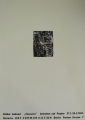 Foto 1: Volker Lehnert (* 1956): Graphik - Holzschnitt, Plakat Ausstellung Tuscania, Berlin 1994
