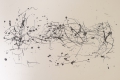 Foto 1: Gerda Lepke (* 1939): 2 Graphiken - Lithographien, abstrakte Liniengeflechte, datiert 1975