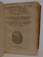 Foto 4: Kommentierte lateinische Horaz-Ausgabe, Hrsg. Denis Lambin, Kommentare Henri Estienne, Verleger Samuel Crespin, zweites Buch Q. Horatii Flacci sermonum, seu satyrarum, seu eclogarum, 1604-1605 Genf
