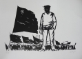 Foto 2: Harry Lüttger (* 1919): 5 Graphiken - Siebdrucke, Mappenwerk Zum 30. Jahrestag der Befreiung, datiert 1975, Berlin