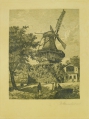 Foto 4: Bernhard Mannfeld (1848-1925): 6 x Graphiken - Radierungen, Veduten: Kufstein - Tirol / Rathaustreppe Görlitz / Interieur Bonner Münster / Mühle von Sanssouci / Bad Neuenahr