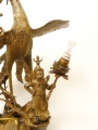 Foto 7: Pendants figürliche asiatische Tischlampen, wohl China, Ende 19. / Anfang 20. Jahrhundert, in Bronze, Kranich-Plastik