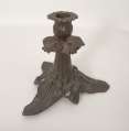 Foto 1: Bronze Kerzenständer, 20. Jahrhundert, mit Monogramm
