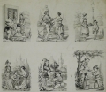 nach Leo Scherer (1827-1876): Graphik - Lithographie, "Illustrationen Kindergeschichte"