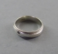 Fingerring, 20. Jahrhundert, 925er Sterlingsilber