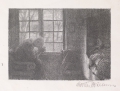 Foto 2: Martin Hönemann (1858-1937): 2 x Graphiken - Stiche, Genremotive bäuerliches Leben, nach Bildvorlagen Bernhard Winter (1871-1964)